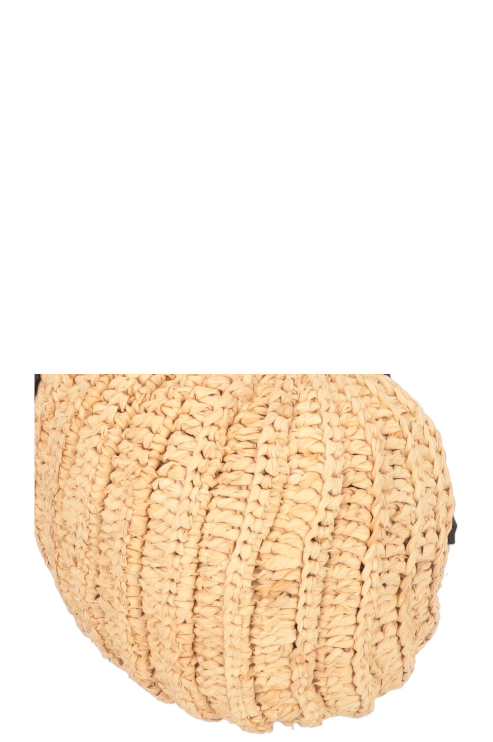 LOEWE Paulas Ibiza Shell Moon Raffia Crossbody Bag