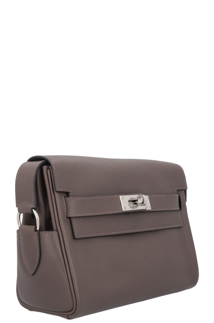 HERMÈS Kelly Messenger PM Evercolor Ecorce