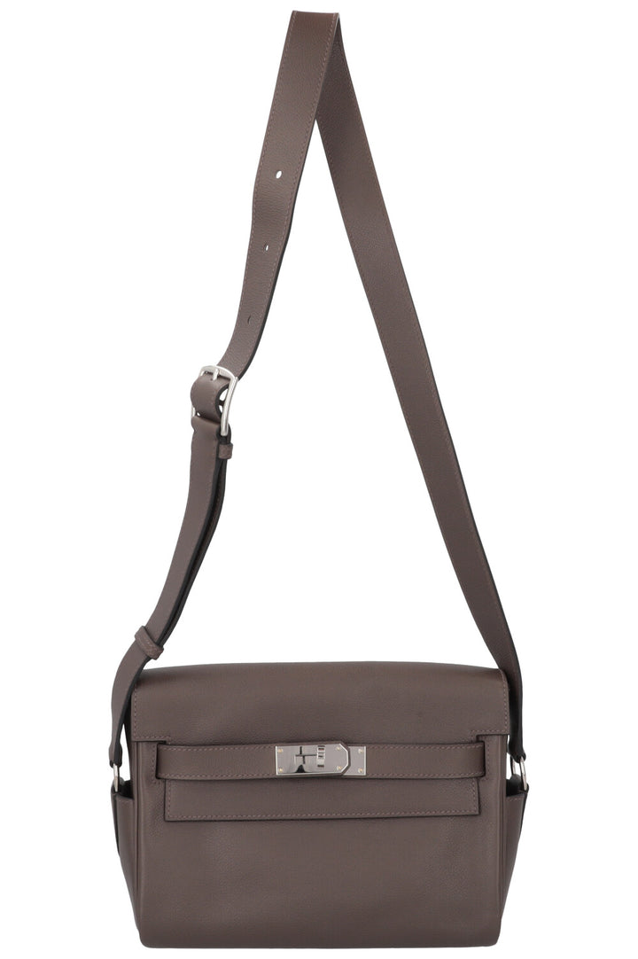 HERMÈS Kelly Messenger PM Evercolor Ecorce