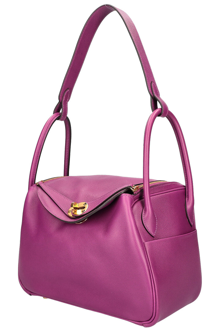 HERMÈS Lindy 26 Evercolor Anemone