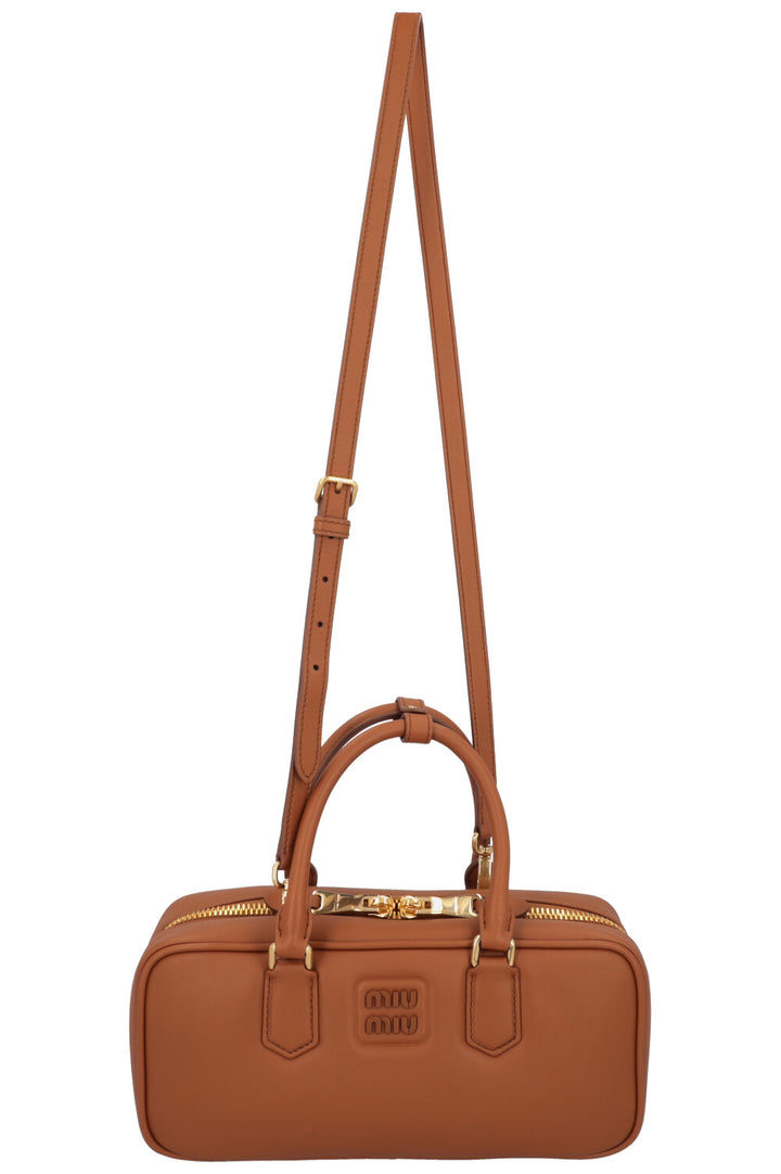 MIU MIU Arcadie Bag Leather Brown