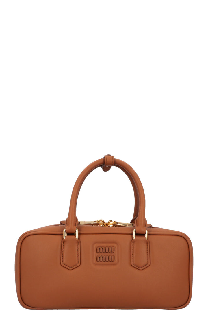 MIU MIU Arcadie Bag Leather Brown
