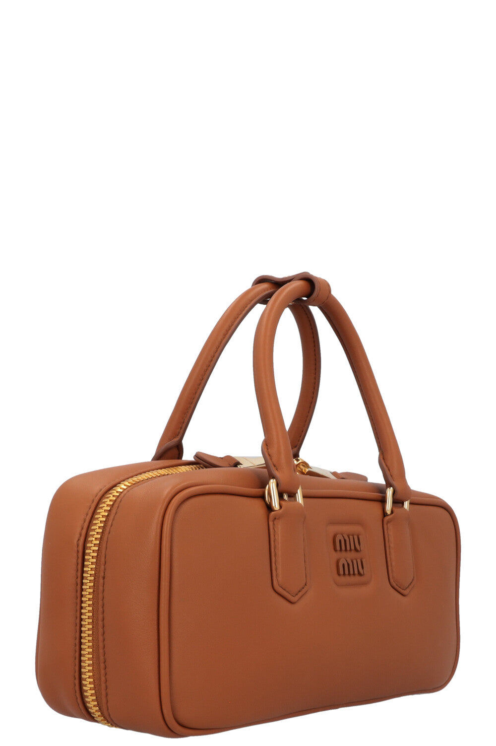 MIU MIU Arcadie Bag Leather Brown