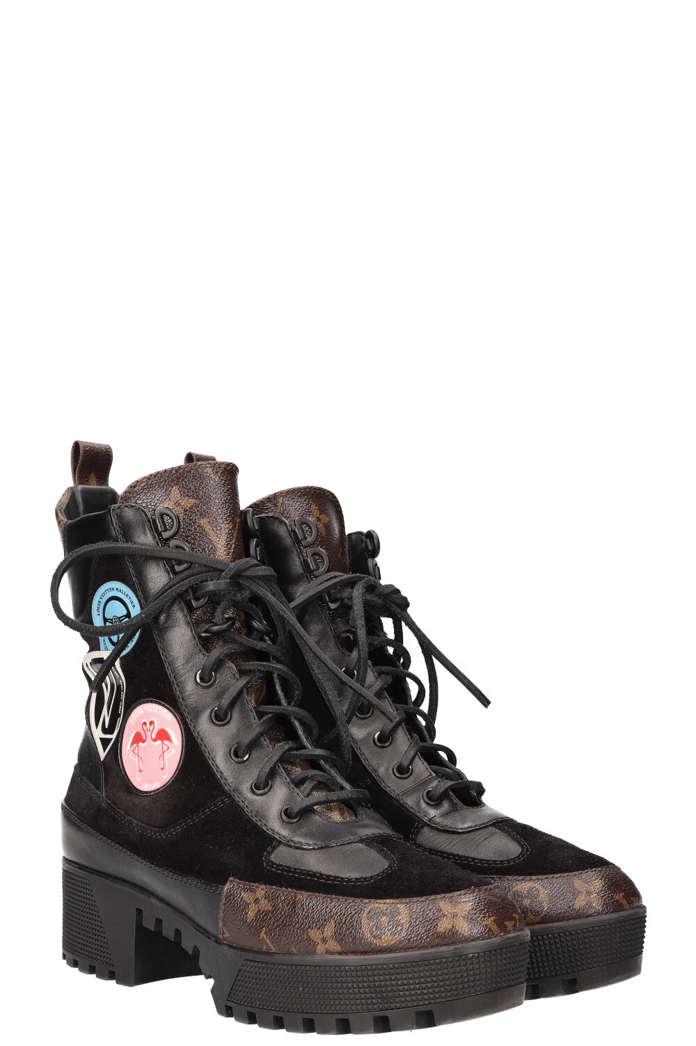 LOUIS VUITTON Laureate World Tour Boots MNG