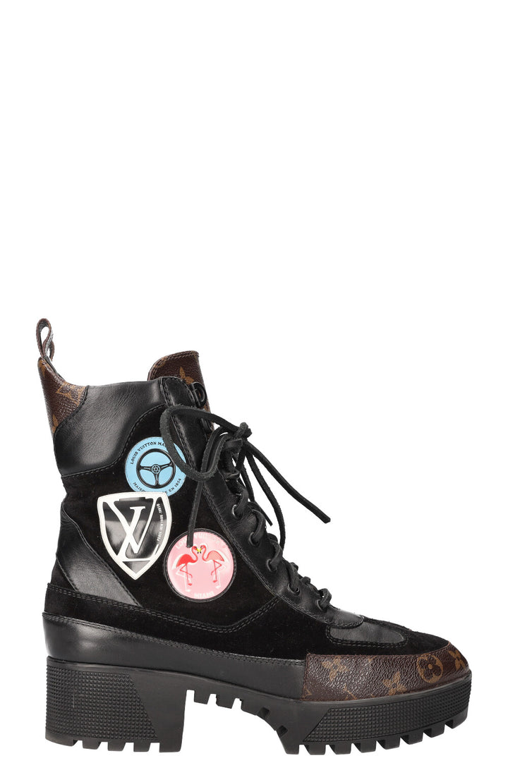 LOUIS VUITTON Laureate World Tour Boots MNG 