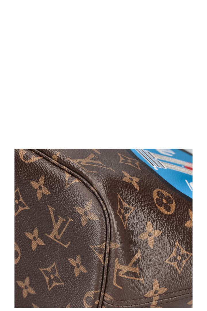 LOUIS VUITTON Neverfull World Tour Bag MM