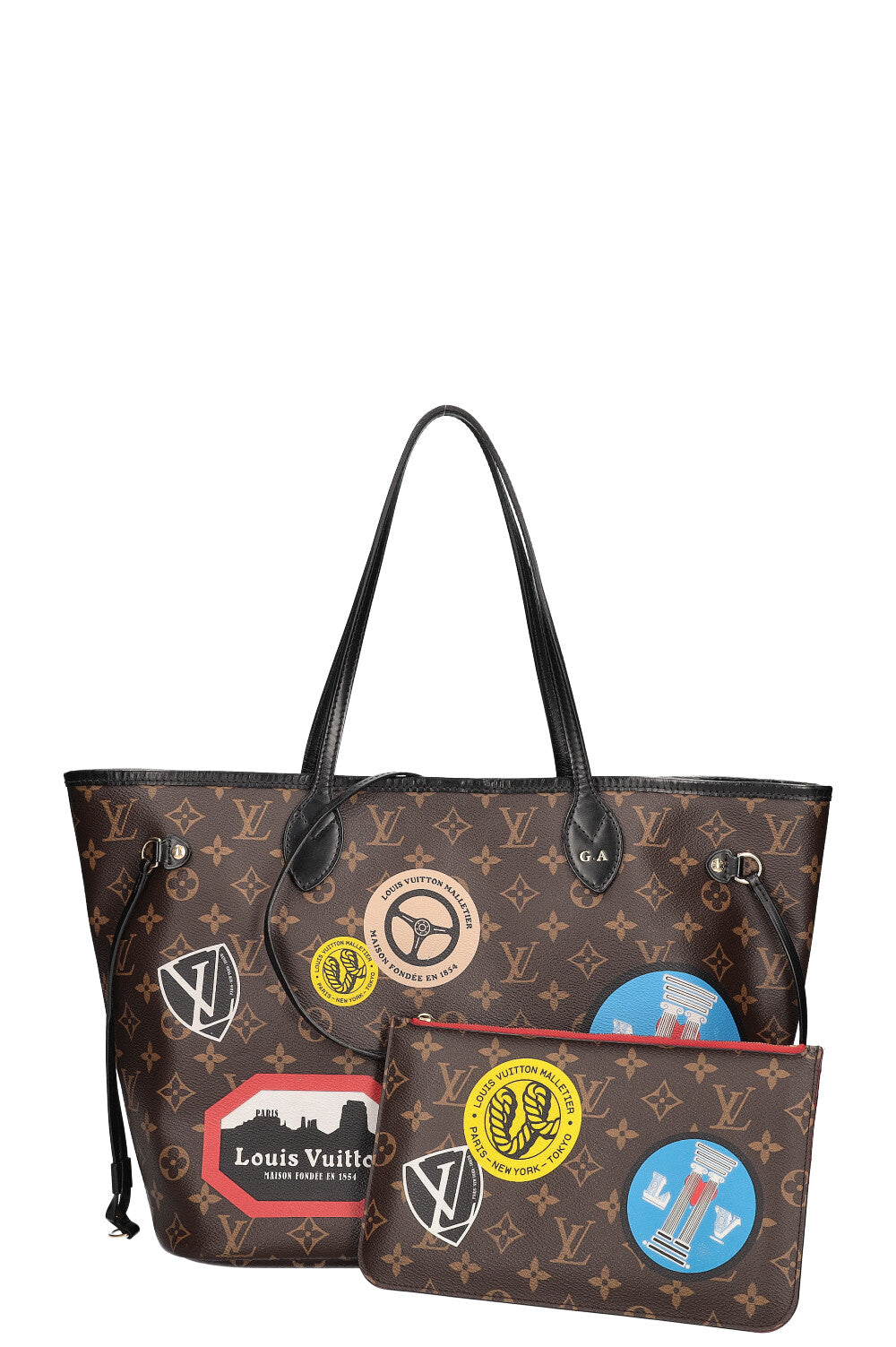 LOUIS VUITTON Neverfull World Tour Bag MM