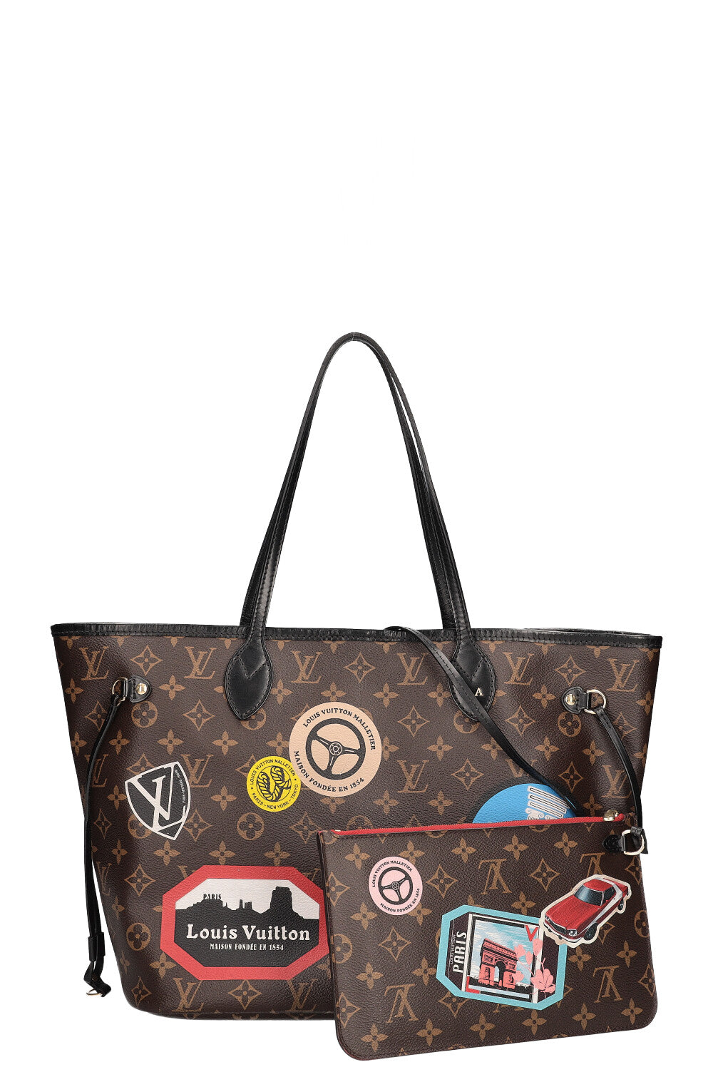 LOUIS VUITTON Neverfull World Tour Bag MM