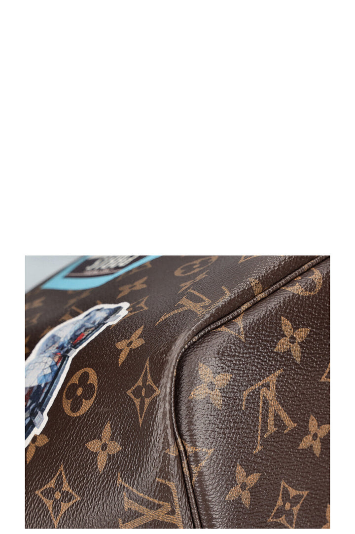 LOUIS VUITTON Neverfull World Tour Bag MM