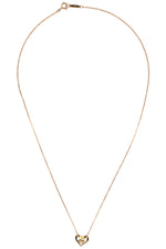 TIFFANY Heart Necklace Gold Platin Diamonds