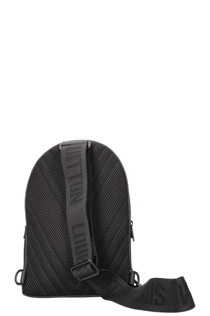LOUIS VUITTON Sac Sling Pilot Cuir Noir