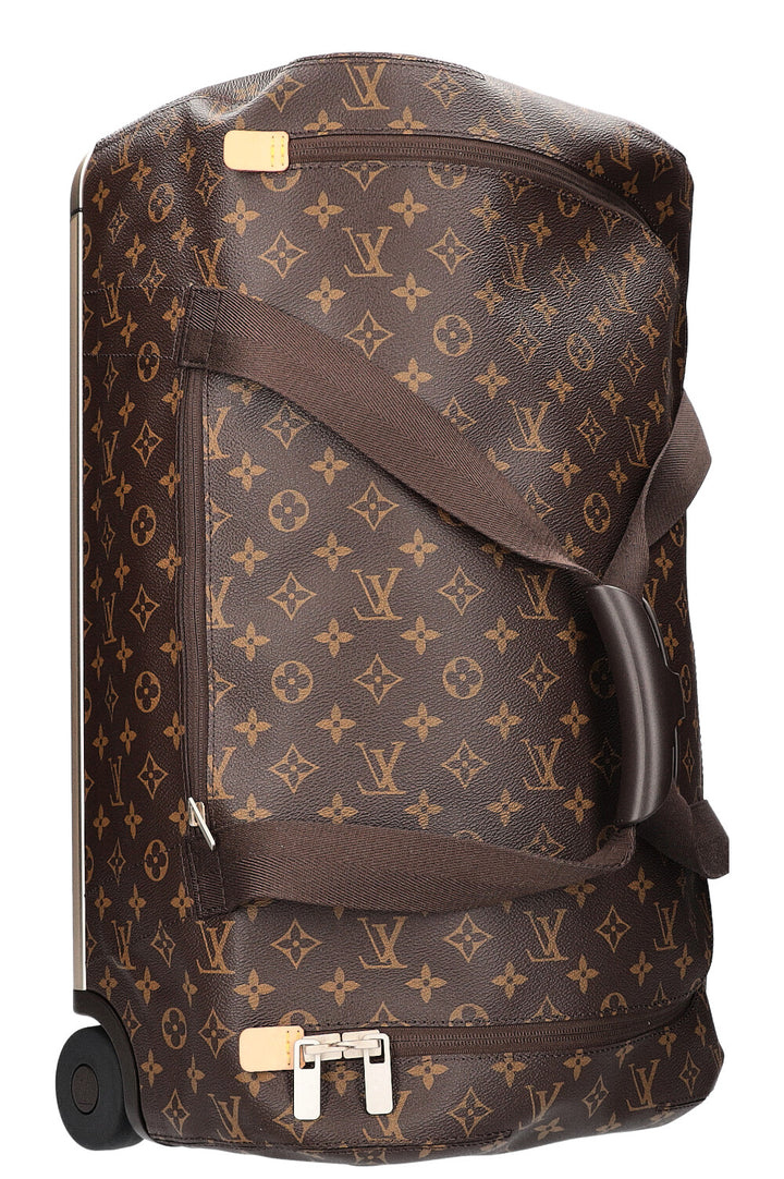 LOUIS VUITTON Horizon Soft 55 Duffle Bag MNG Canvas