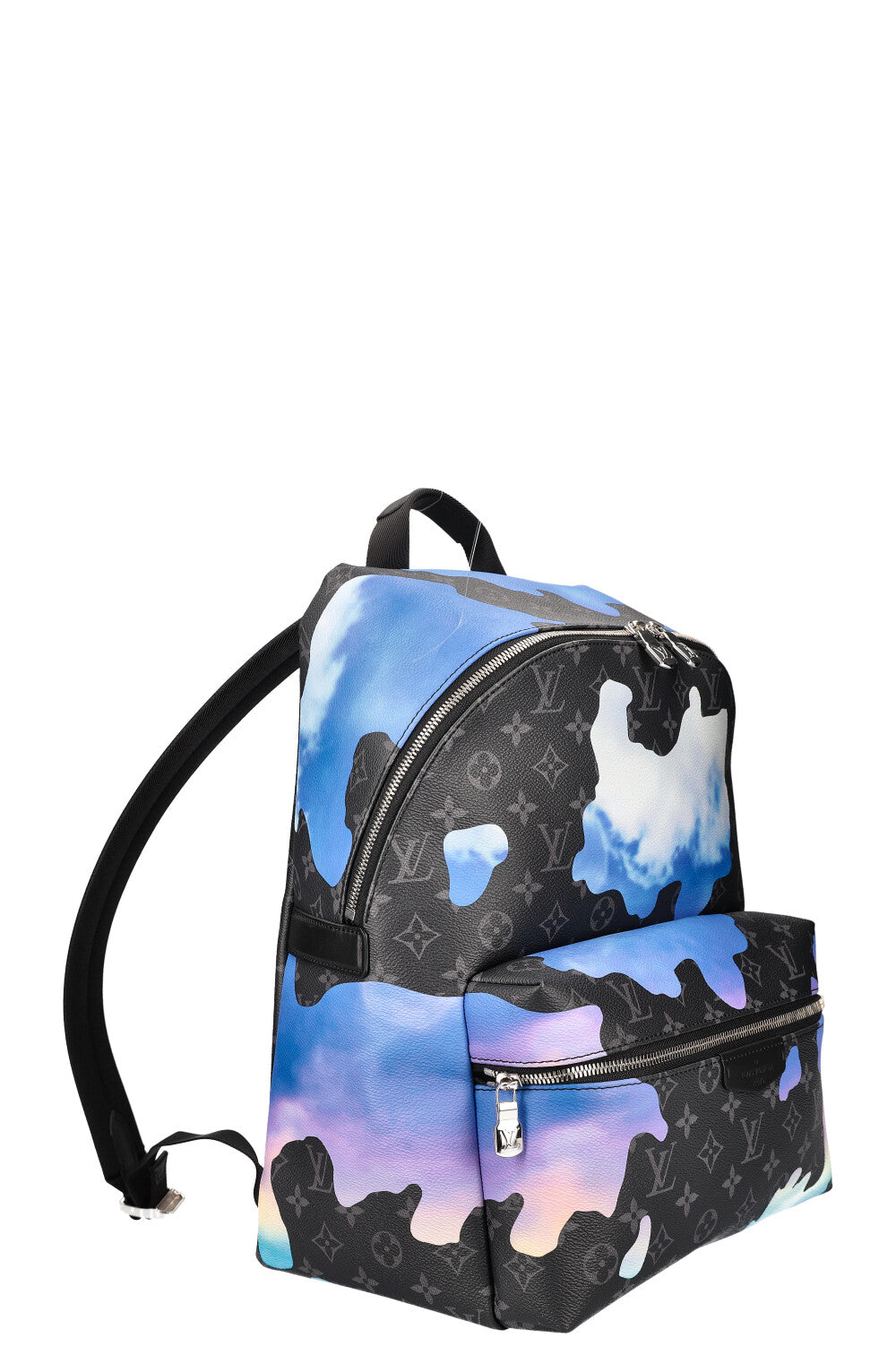 louis vuitton blue and black diamond backpack LOUIS VUITTON Discovery Backpack Eclipse Black – REAWAKE