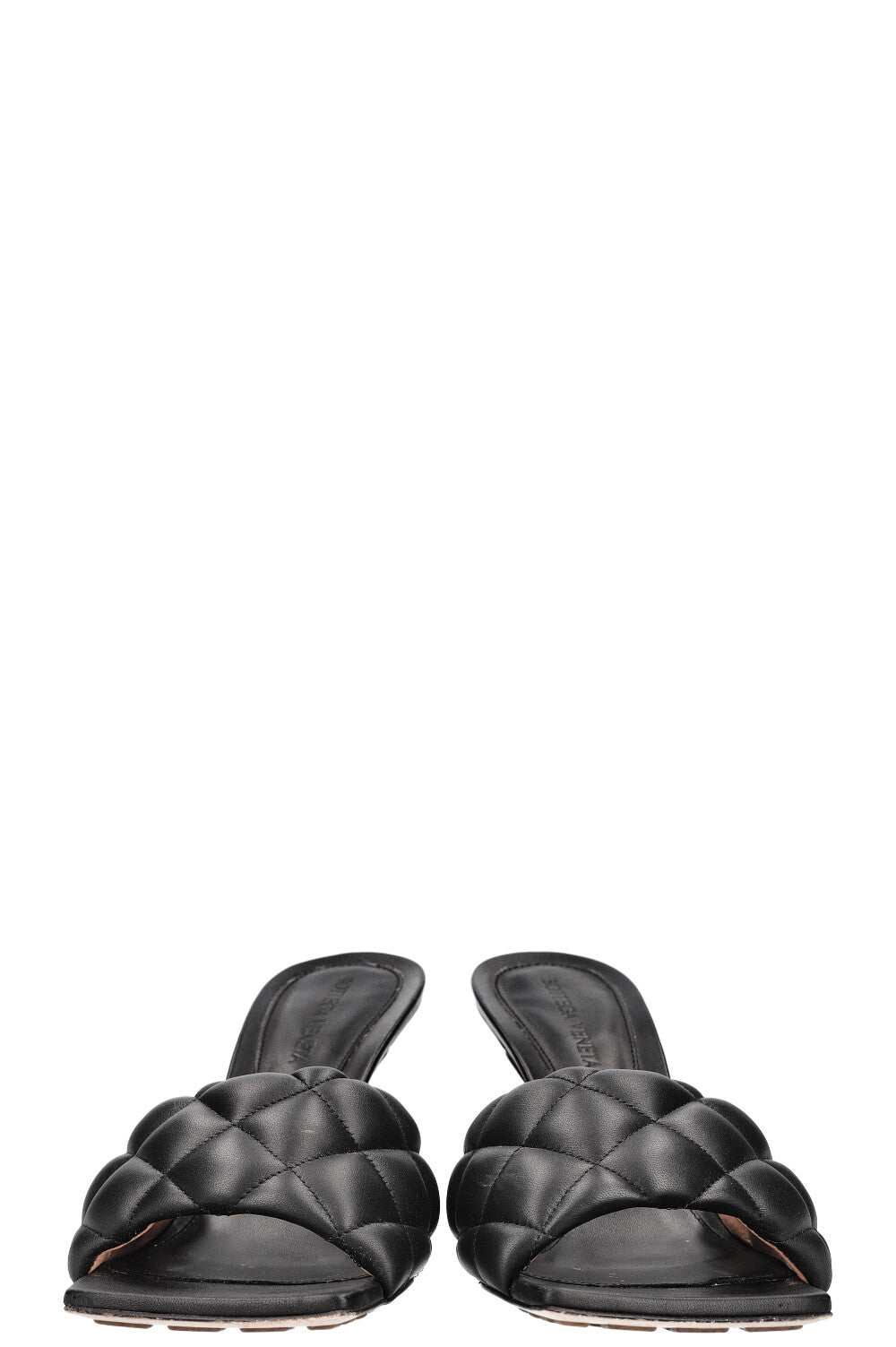BOTTEGA VENETA Mules rembourrées Noir