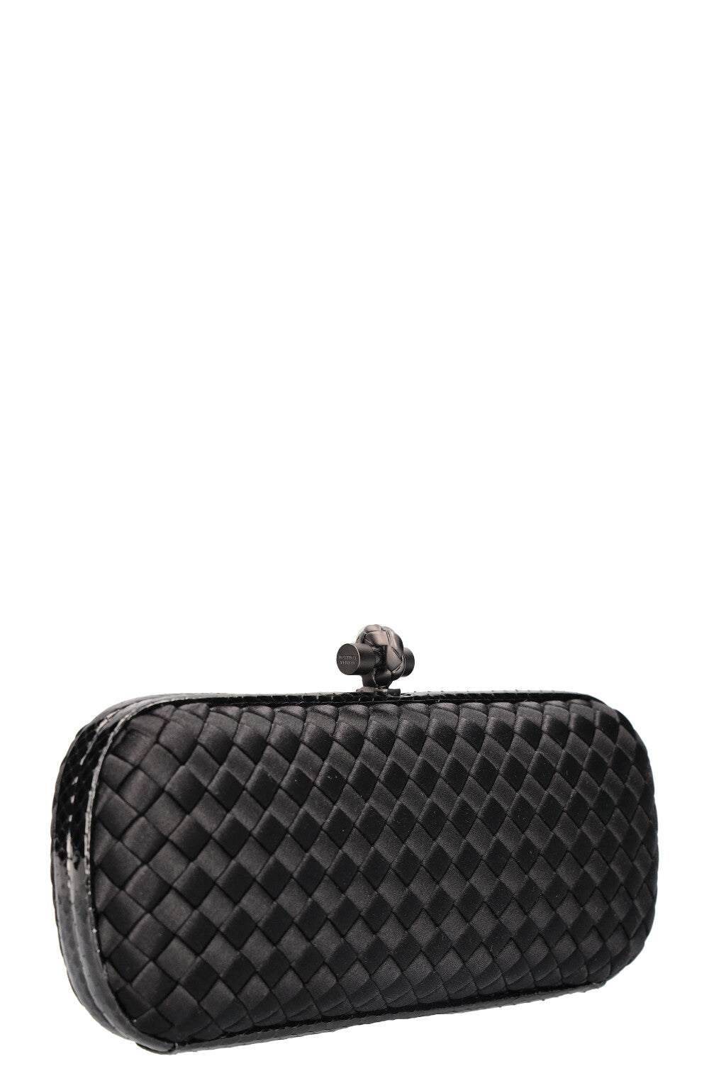 BOTTEGA VENETA Knot Clutch Black