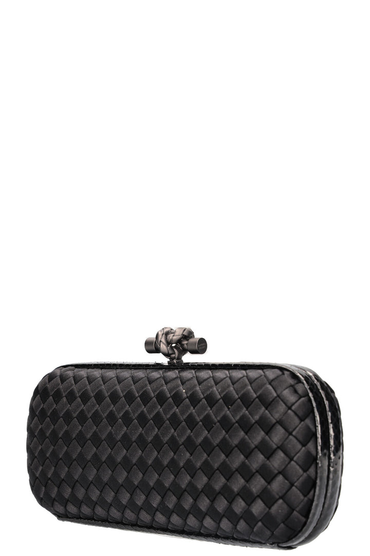 BOTTEGA VENETA Knot Clutch Black