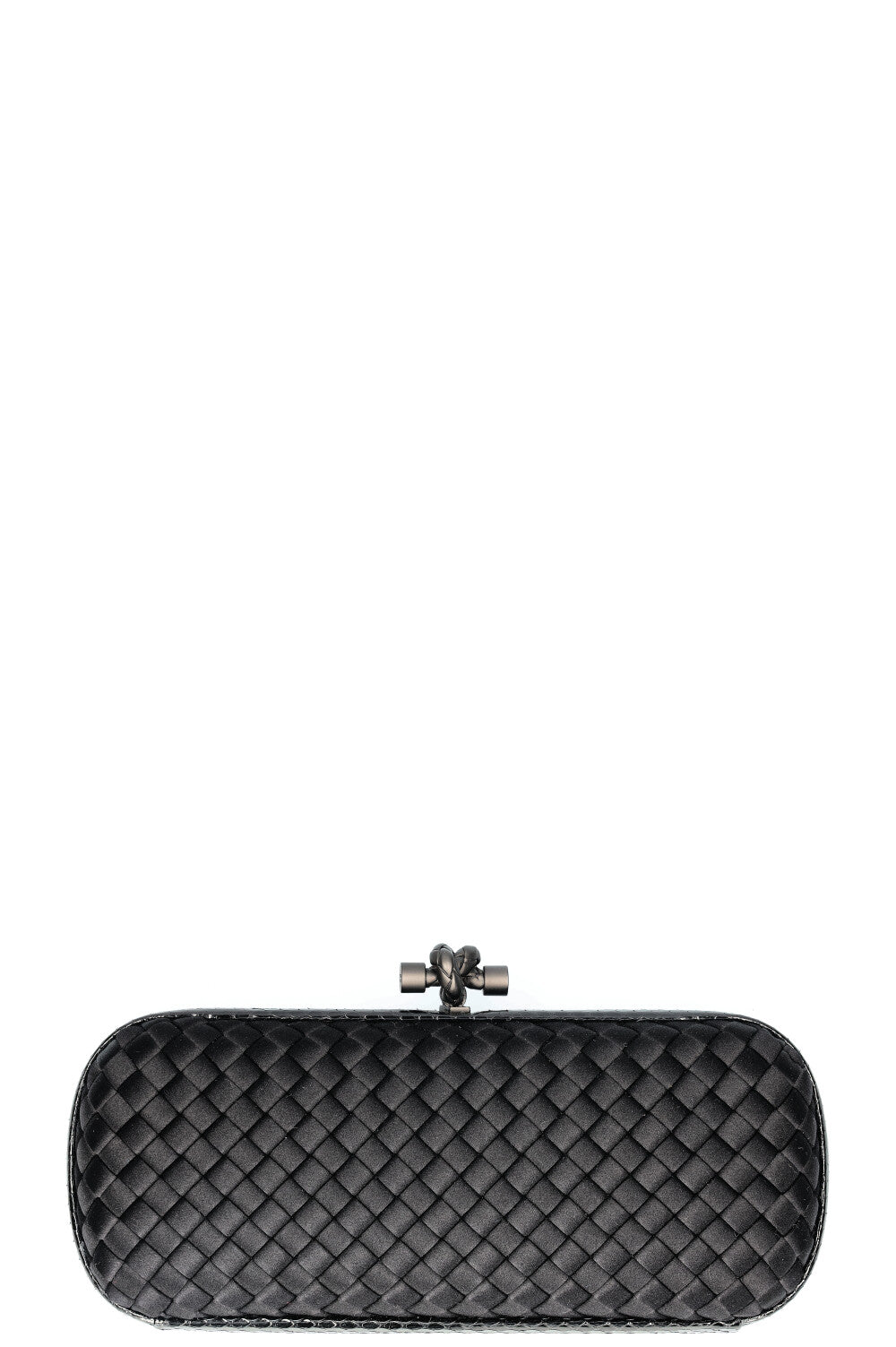 BOTTEGA VENETA Knot Clutch Black