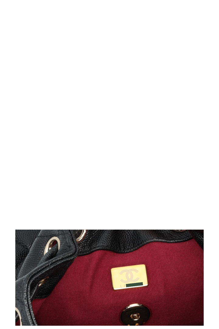 CHANEL Mini Urban Spirit Backpack Black Caviar