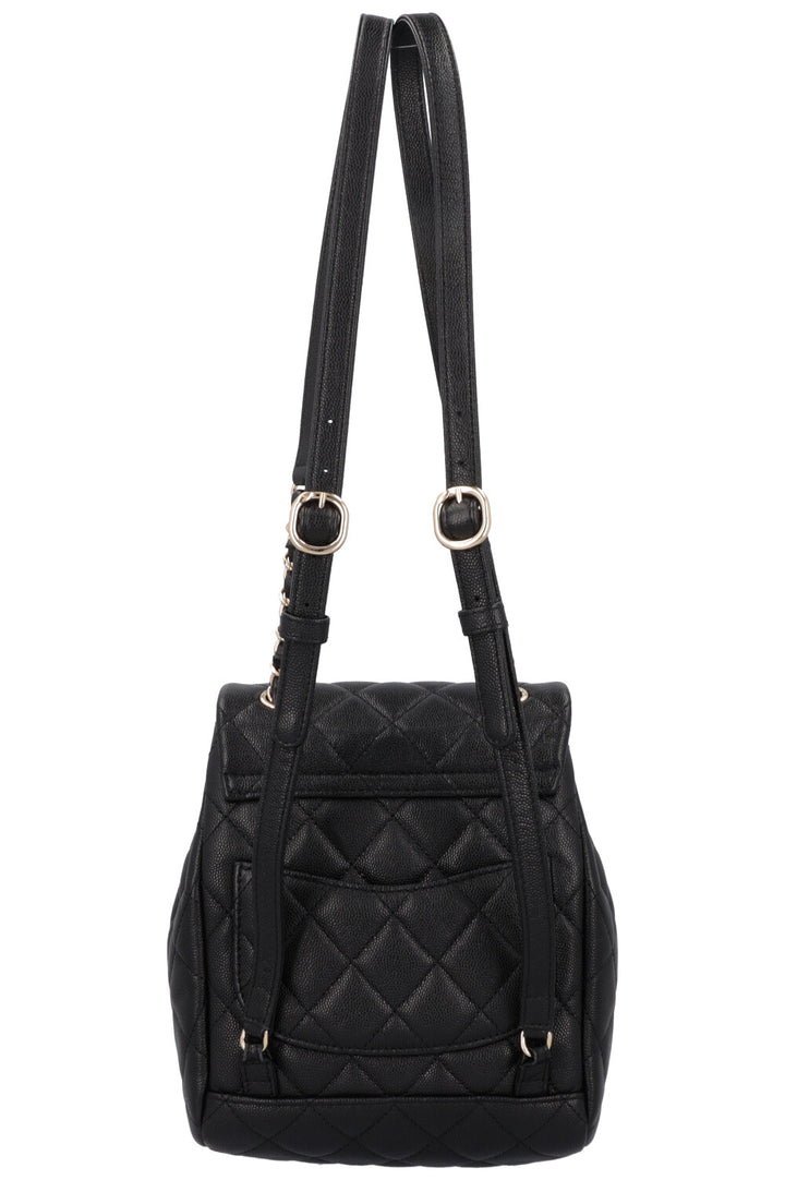 CHANEL Mini Urban Spirit Backpack Black Caviar