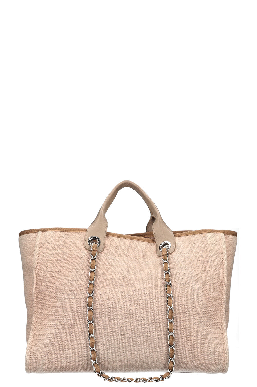 CHANEL Sac Deauville moyen Beige