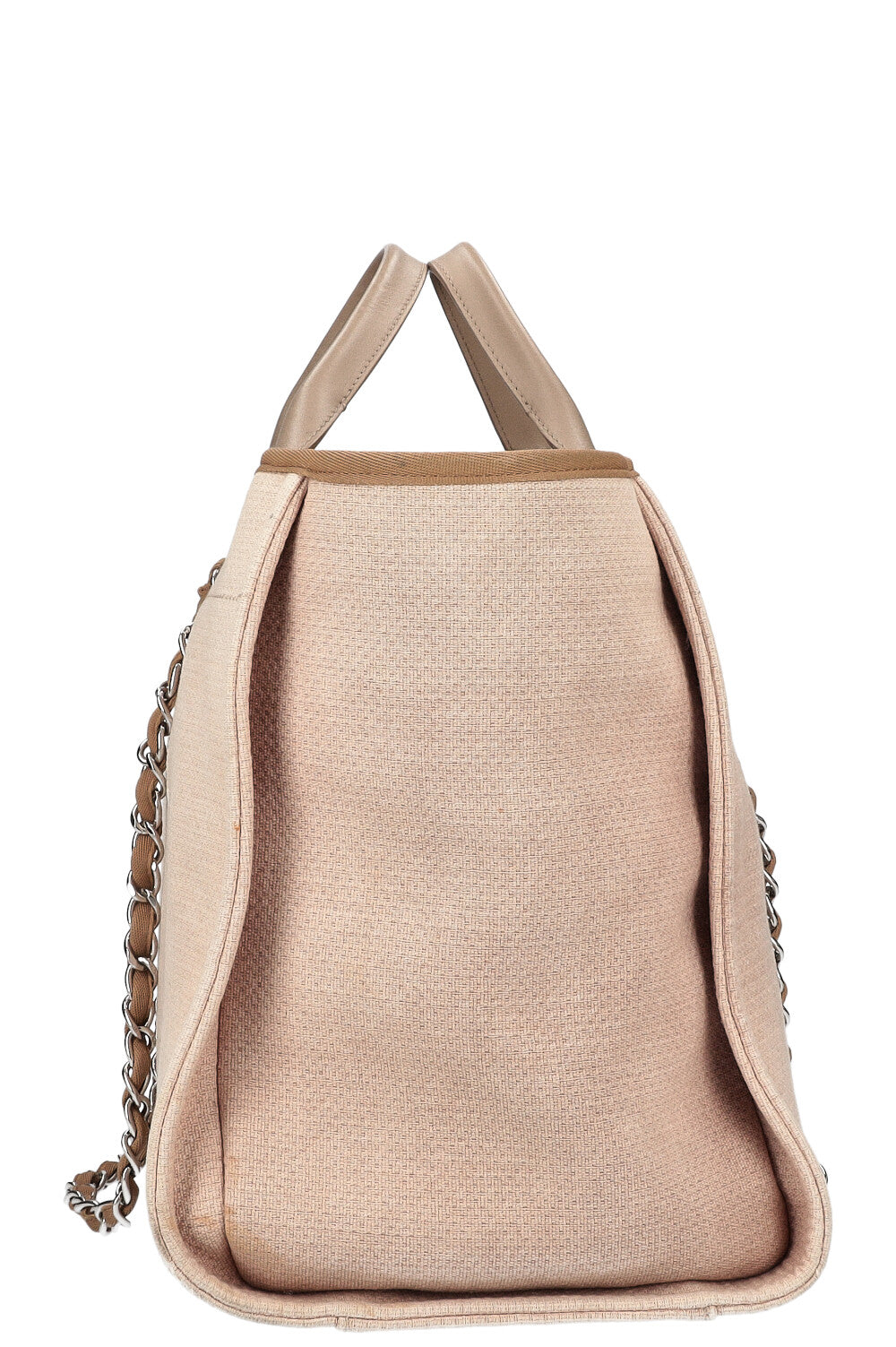 CHANEL Sac Deauville moyen Beige