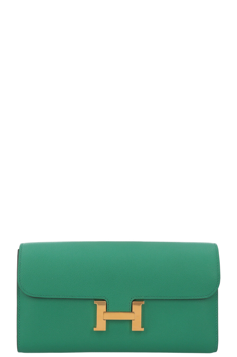 HERMES Constance Wallet Evercolor Vert Vertigo