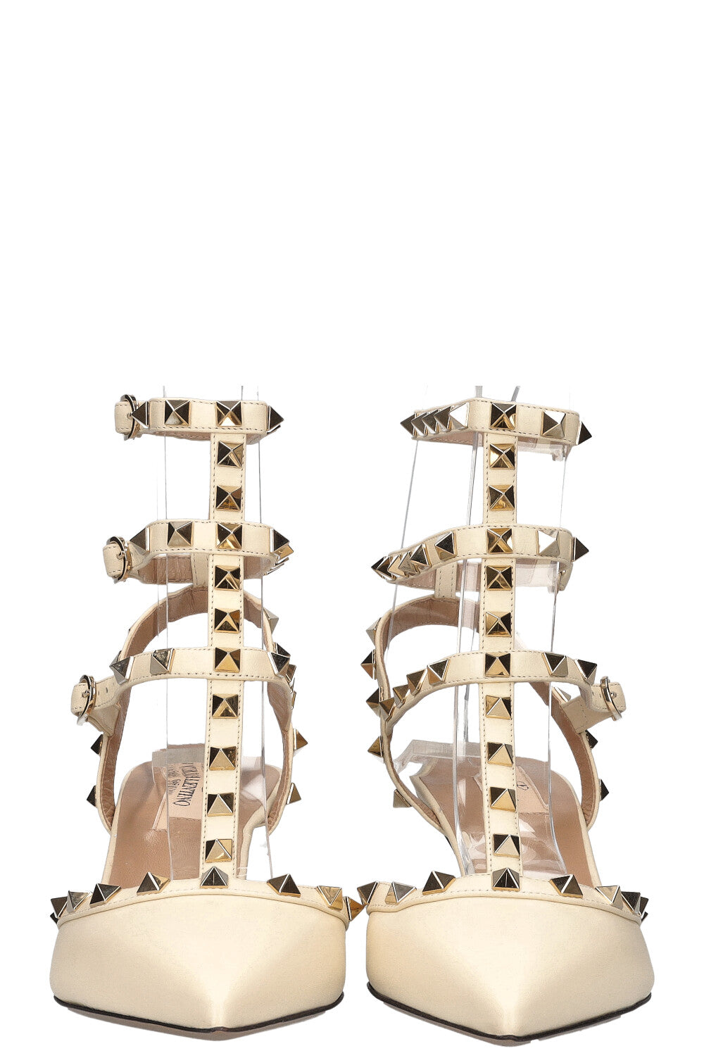 VALENTINO Rockstud Heels Ivory