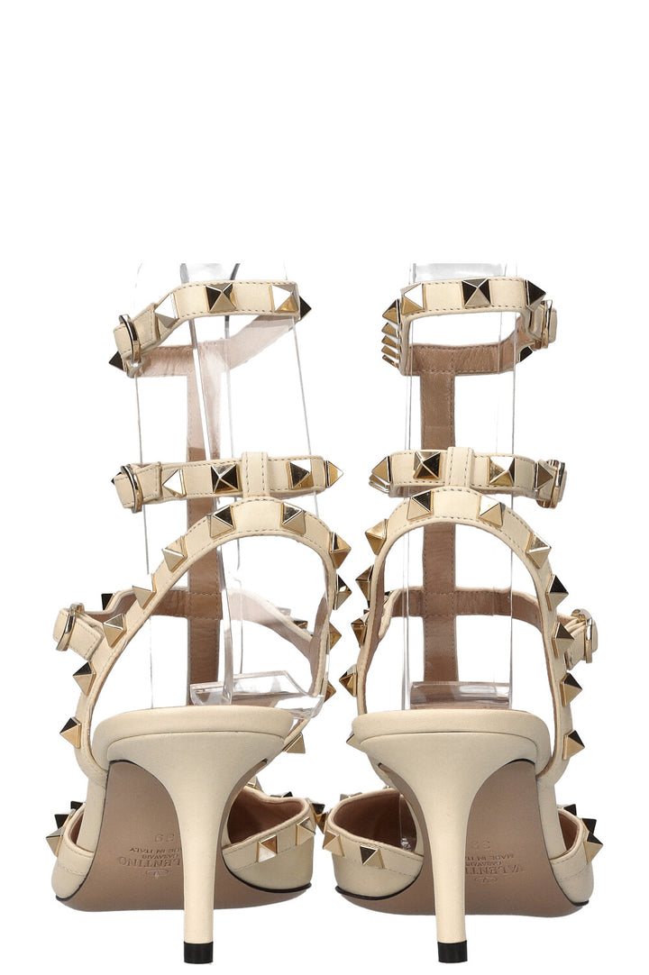 VALENTINO Rockstud Heels Ivory