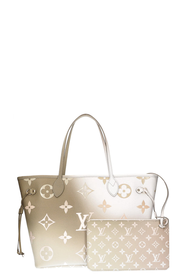 LOUIS VUITTON MM Neverfull Sunset Khaki 