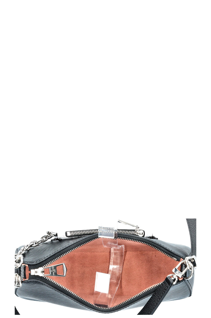 LOUIS VUITTON 2021 Sac Marelle En Cuir Epi Noir