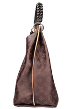 LOUIS VUITTON 2020 Carmel Mahina Bag Chocolate