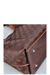 LOUIS VUITTON 2020 Carmel Mahina Bag Chocolate