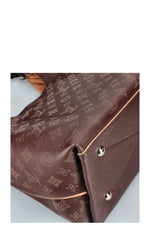 LOUIS VUITTON 2020 Carmel Mahina Bag Chocolate