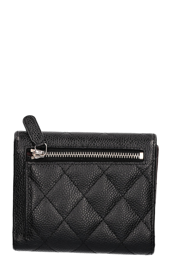 CHANEL Wallet Caviar Black