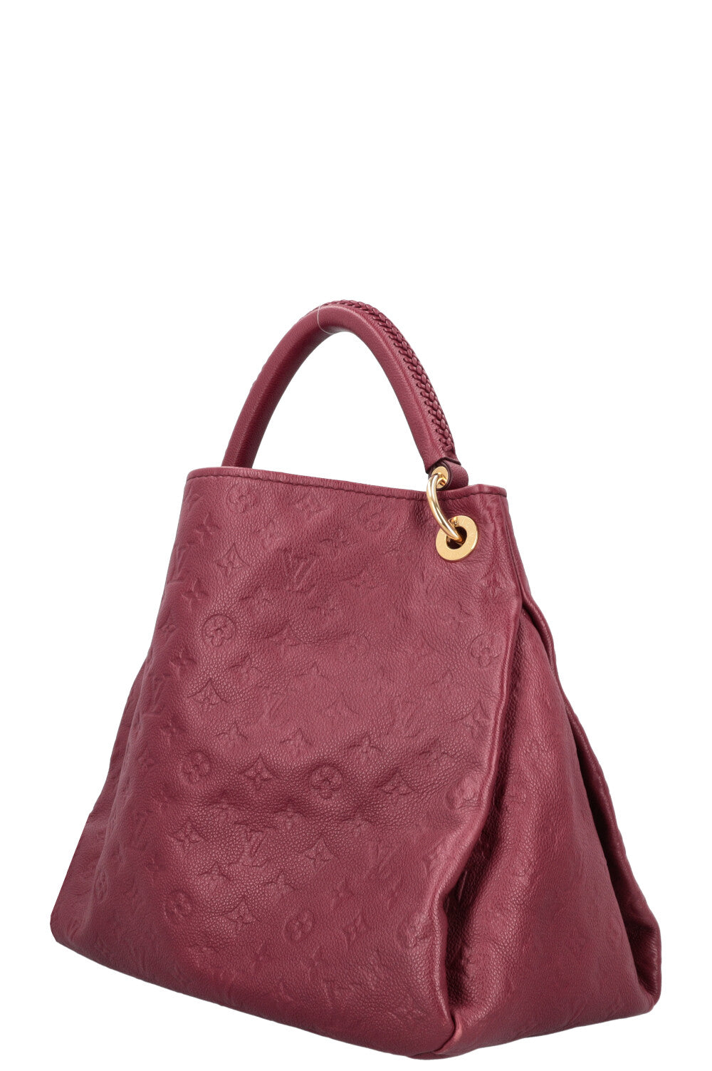 LOUIS VUITTON Artsy MM Bag Empreinte Fuchsia