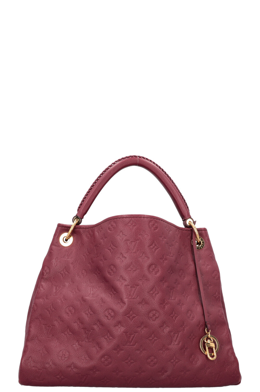 LOUIS VUITTON Artsy MM Bag Empreinte Fuchsia