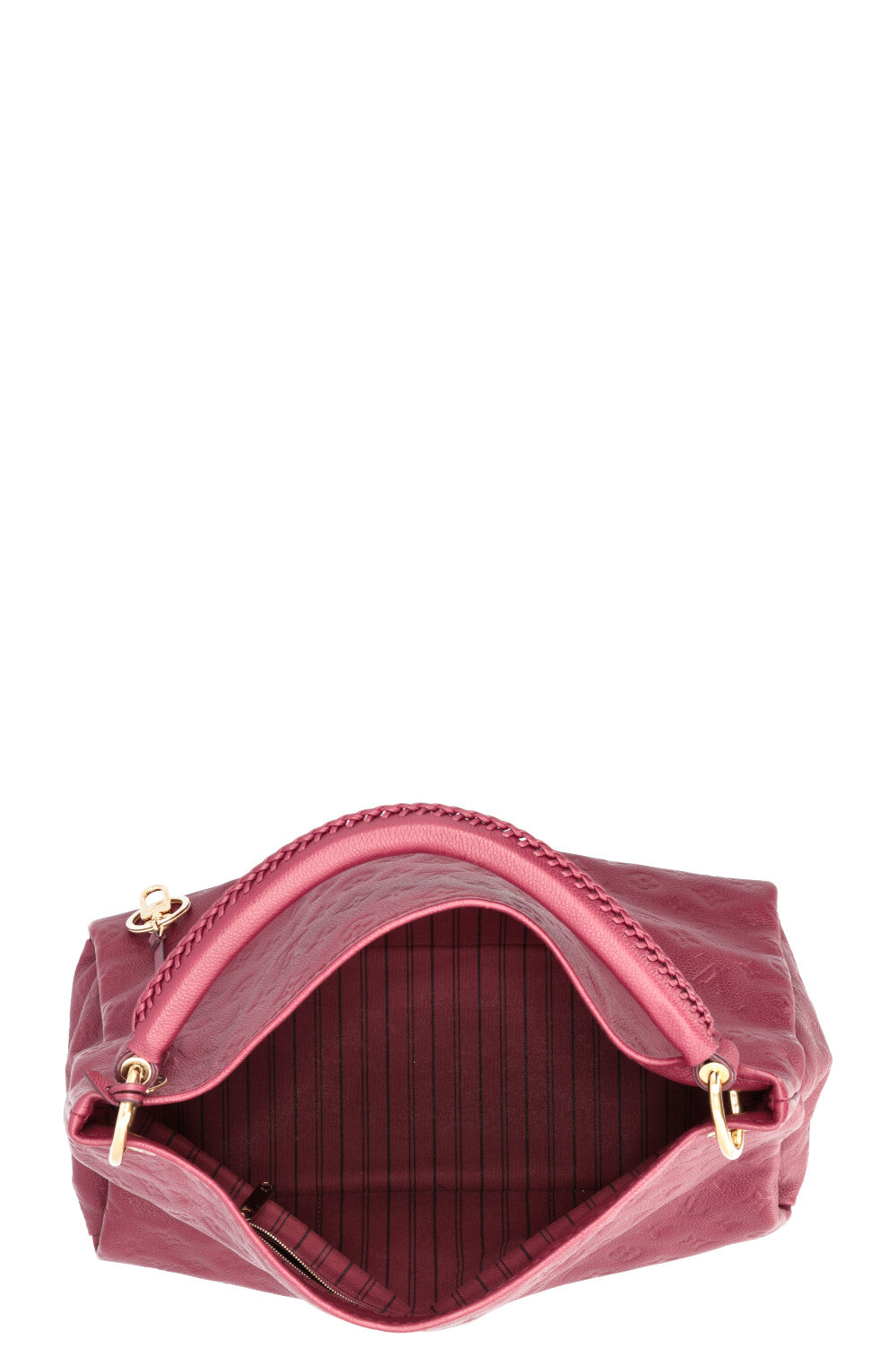 LOUIS VUITTON Artsy MM Bag Empreinte Fuchsia