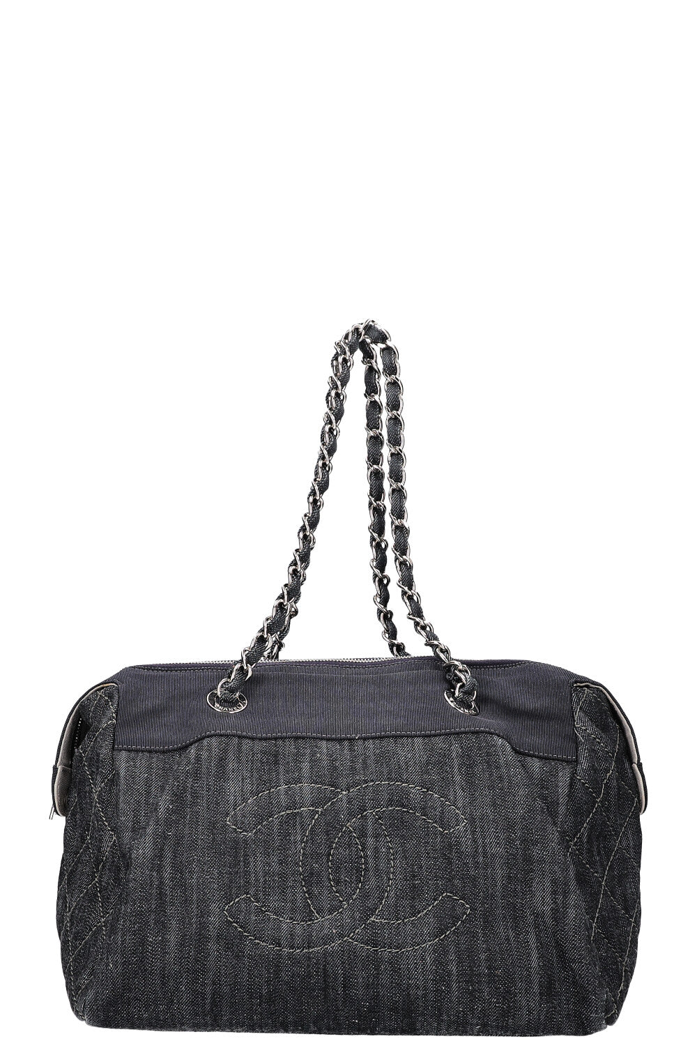 CHANEL Bowling Bag Denim