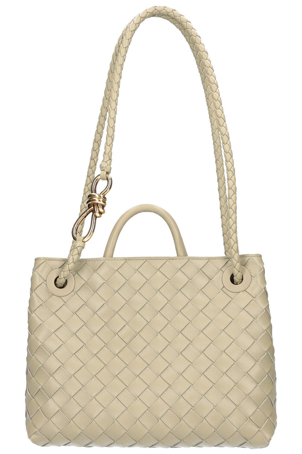 BOTTEGA VENETA Small Andiamo Bag Travertine