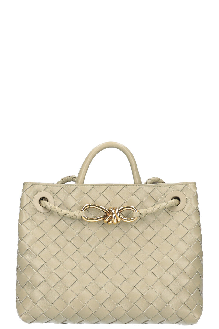 BOTTEGA VENETA Small Andiamo Bag Travertine