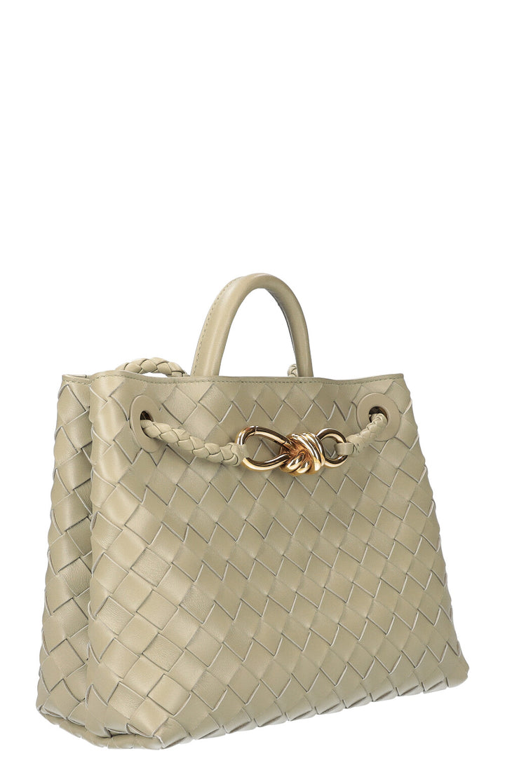 BOTTEGA VENETA Small Andiamo Bag Travertine