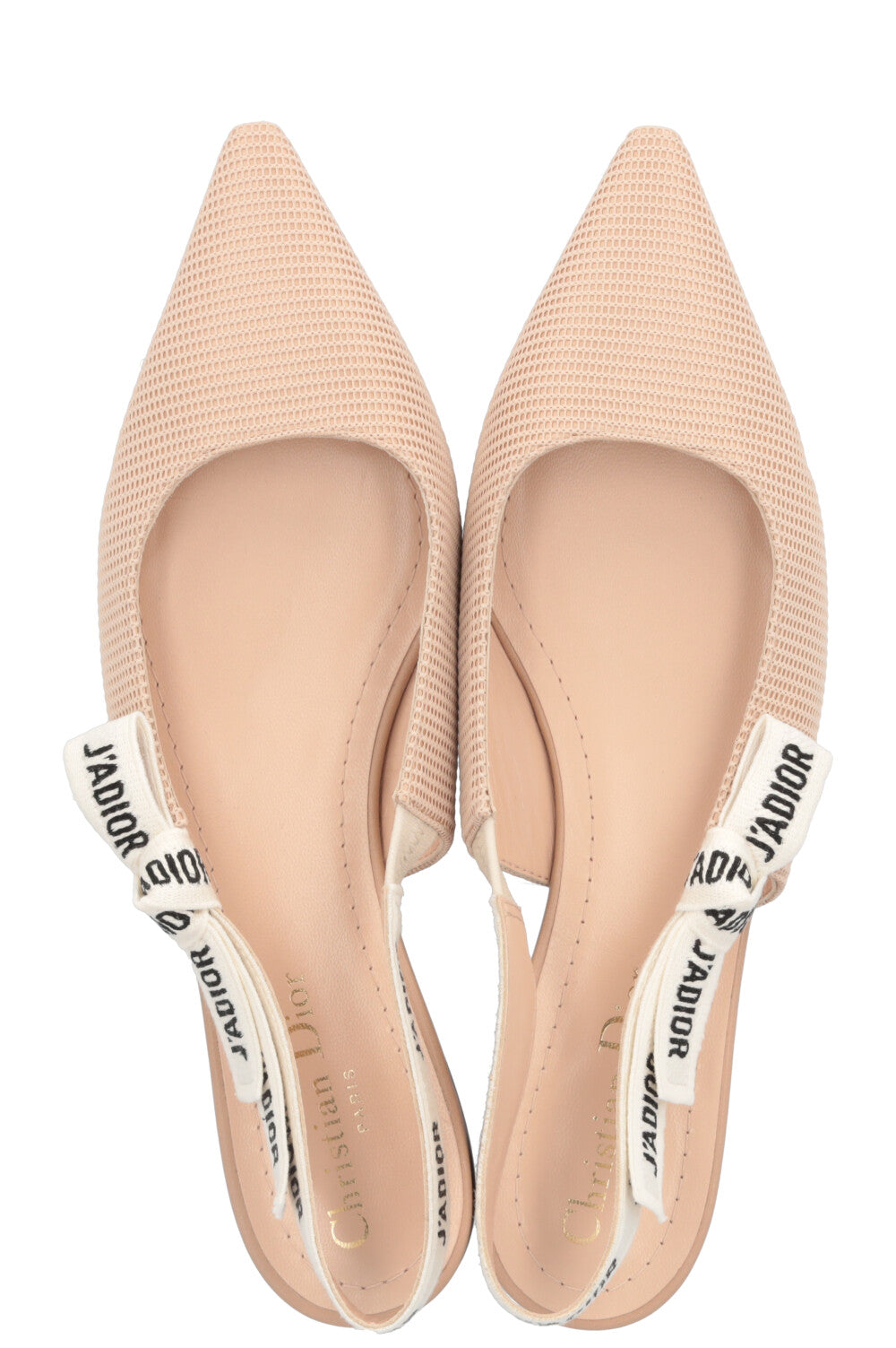 Dior flats nude clearance