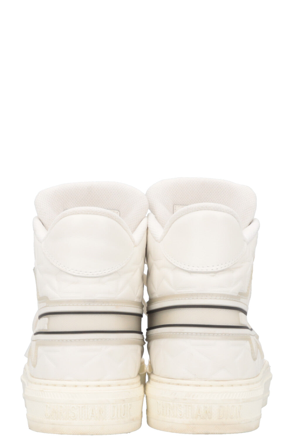 CHRISTIAN DIOR Walk'N'Dior High Top Sneaker White