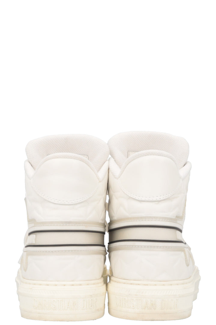 CHRISTIAN DIOR Walk'N'Dior High Top Sneaker White