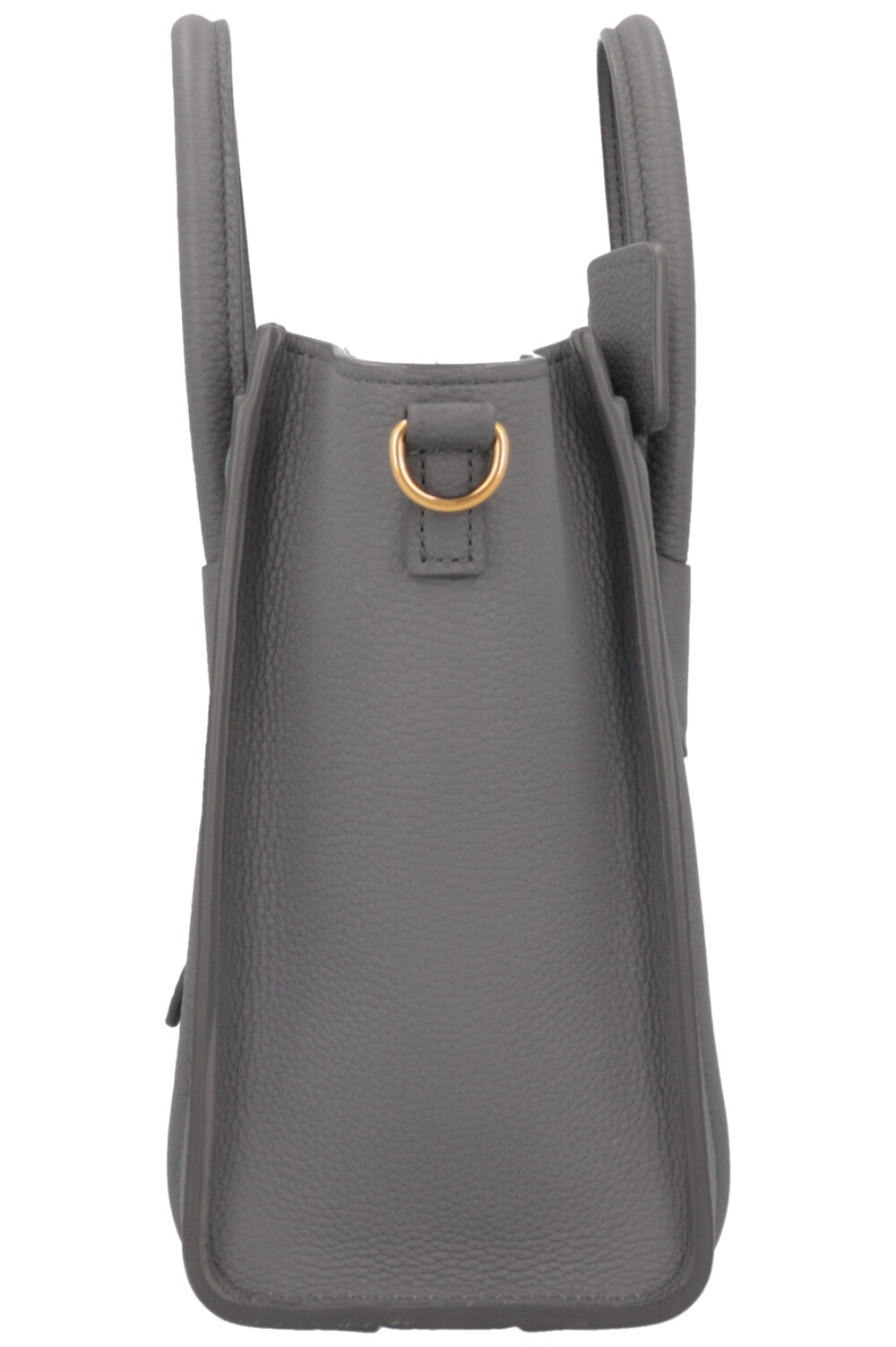 CELINE Nano Luggage Crossbody Bag Grey