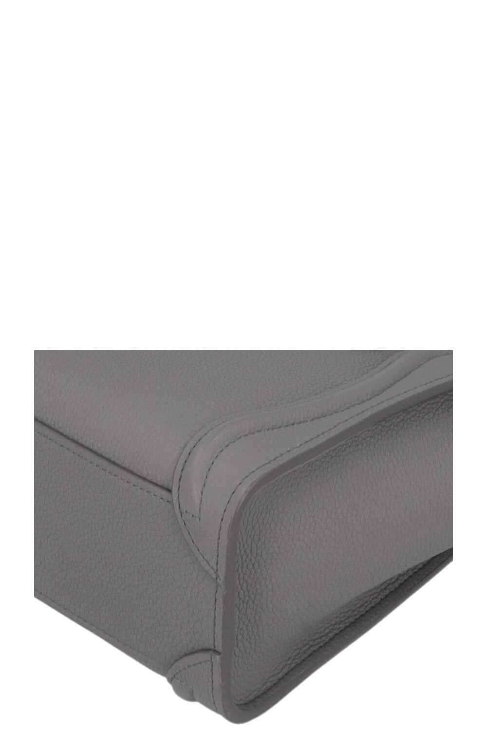 CELINE Nano Luggage Crossbody Bag Grey