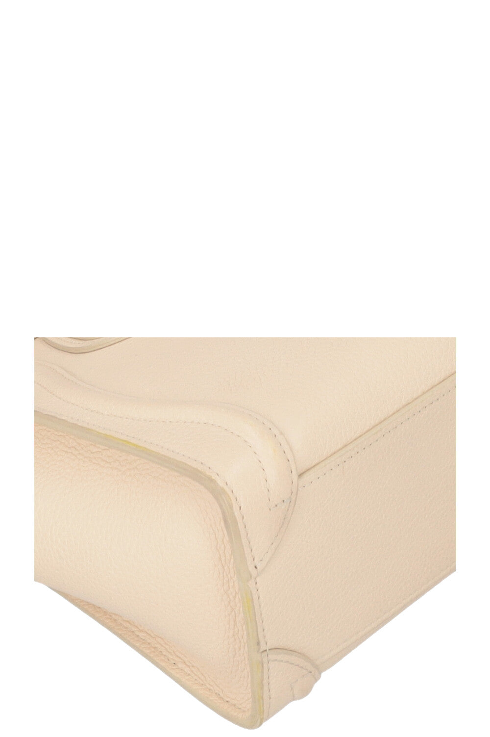 CELINE Nano Luggage Crossbody Bag Ivory