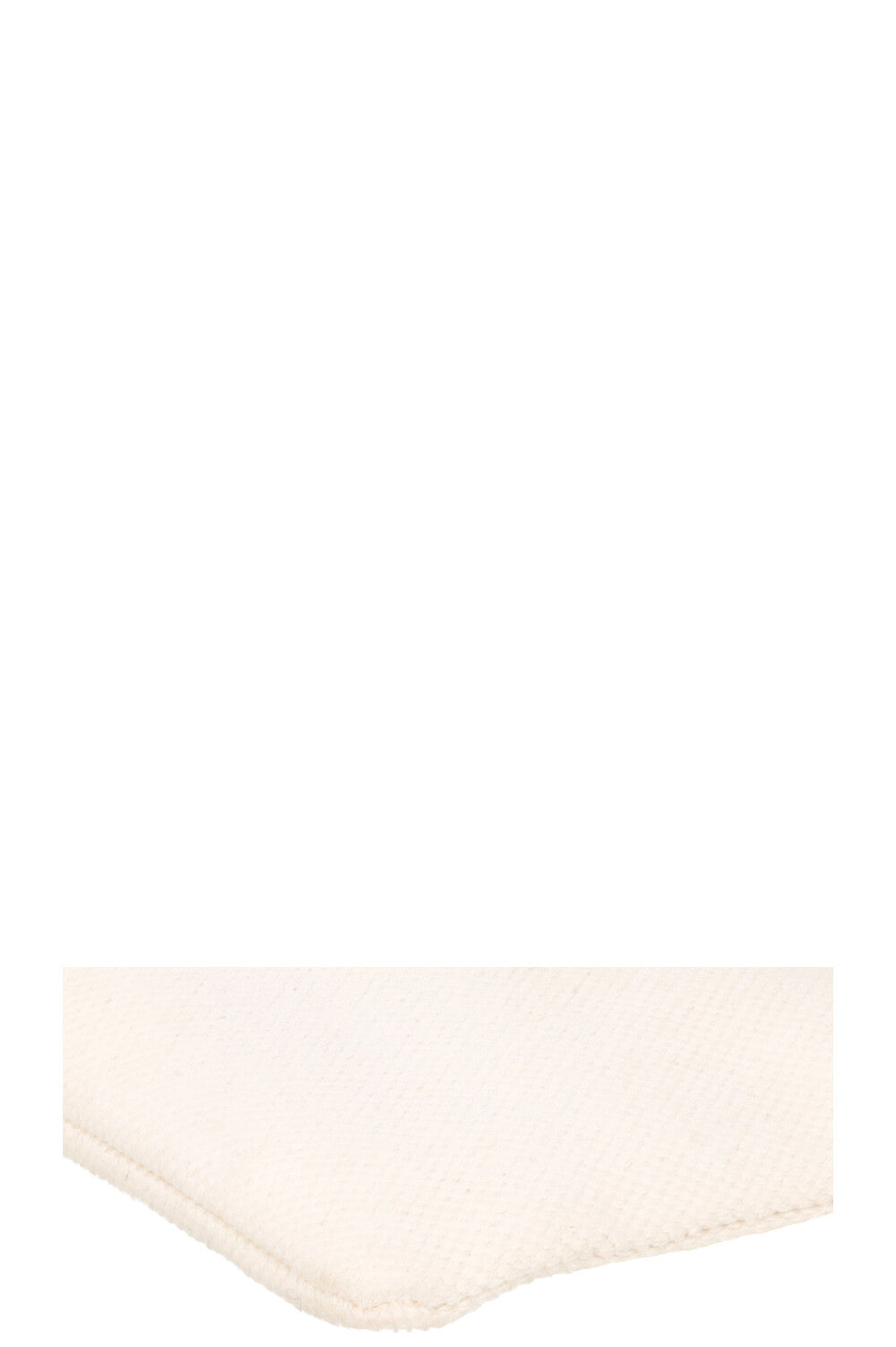 CELINE Logo Zip Pouch Cream Canvas