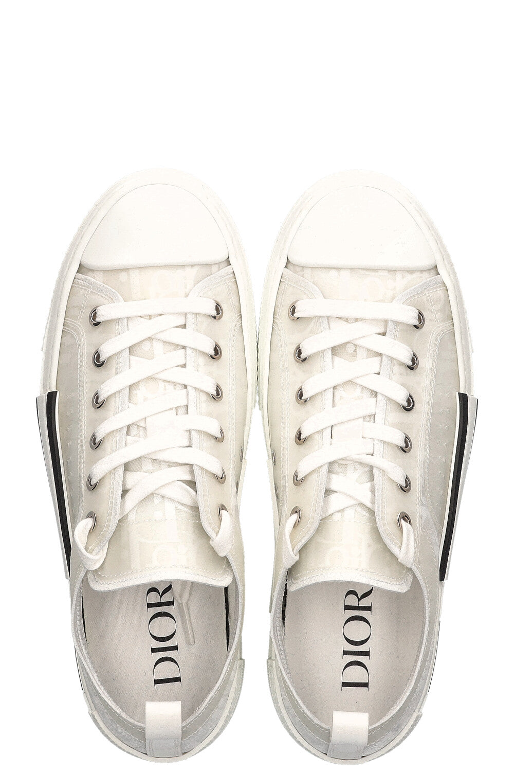 CHRISTIAN DIOR B23 Low Top Sneakers White REAWAKE