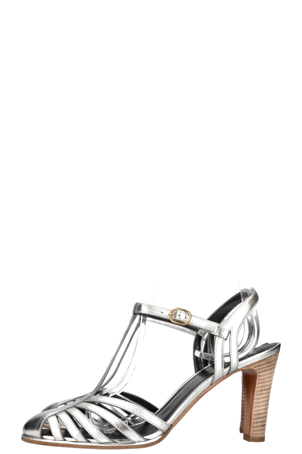 CÉLINE Heels Metallic Silver